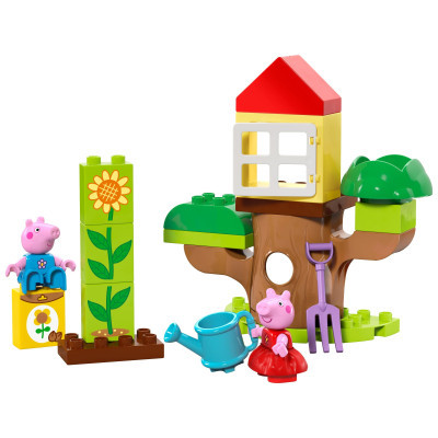 Конструктор Lego DUPLO Peppa Pig Сад і будиночок на дереві Пеппи (10431) фото №2