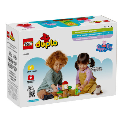 Конструктор Lego DUPLO Peppa Pig Сад і будиночок на дереві Пеппи (10431) фото №4