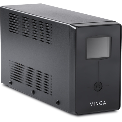 Джерело безперебійного живлення Vinga LCD 800VA metal case (VPC-800M) фото №7