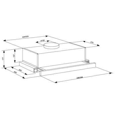 Вытяжки Eleyus Cyclon 700 50 BR фото №12