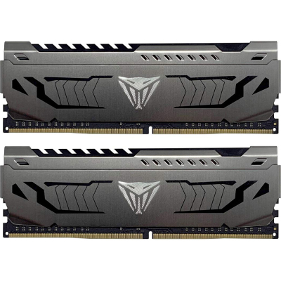 Модуль пам'яті для комп'ютера Patriot DDR4 32GB (2x16GB) 3200 MHz Viper Steel  (PVS432G320C6K)