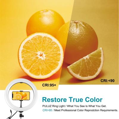 Нобор блогера PULUZ Ring USB RGBW LED lamp PKT3055B 10.2"   tripod 1.65 м (PKT3055B) фото №8