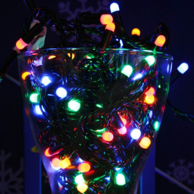 Гірлянда Colorway LED 200 20м 8 функций Color 220V (CW-G-200L20VMC) фото №8