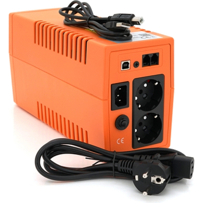Джерело безперебійного живлення Makelsan MAKELSAN Lion650VA (390W) (LionUPS650kVA) фото №2