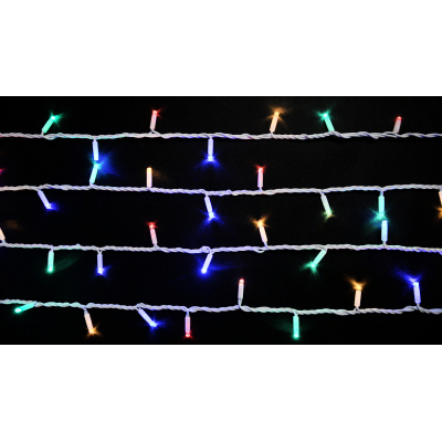Гирлянда Delux STRING flash 200LED 20 м мульти/білий IP44 EN (90012981) фото №2