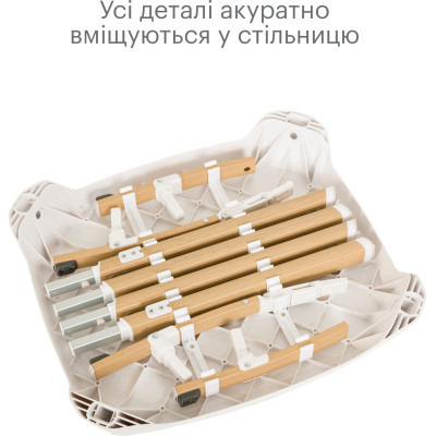 Стільчик для годування Tutti Bambini 7 в 1 Nova білий (611010/3511) фото №6