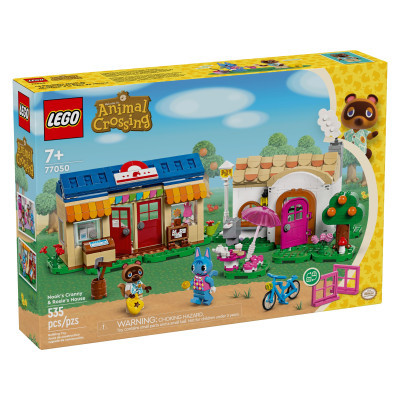 Конструктор Lego Animal Crossing Ятка Nook's Cranny й будинок Rosie 535 деталей (77050-)