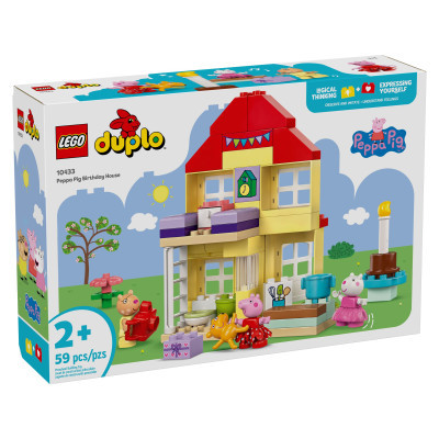 Конструктор Lego DUPLO Peppa Pig Святковий будинок Пеппи (10433)