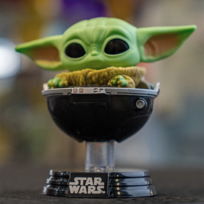 Іграшкова фігурка Funko Pop серії Мандалорець - Малюк Ґрогу у візочку (76551) фото №4