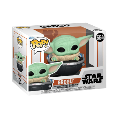 Іграшкова фігурка Funko Pop серії Мандалорець - Малюк Ґрогу у візочку (76551) фото №5