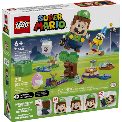 Конструктор Lego Super Mario Пригоди з інтерактивним  Луїджі (71440)