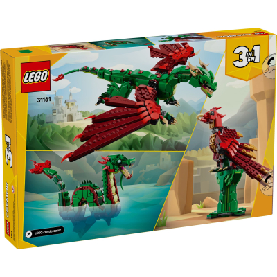 Конструктор Lego Creator Середньовічний дракон (31161) фото №10