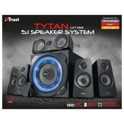 Акустическая система Trust GXT 658 Tytan 5.1 Surround Speaker System фото №3