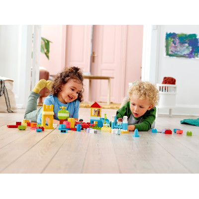 Конструктор Lego  DUPLO Classic Большая коробка с кубиками 85 деталей (10914) фото №8