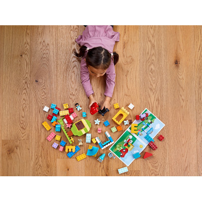 Конструктор Lego  DUPLO Classic Большая коробка с кубиками 85 деталей (10914) фото №9