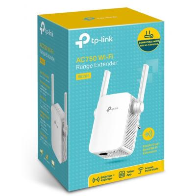 Маршрутизатор TP-Link RE205 AC750, 1хFE LAN (RE205) фото №5