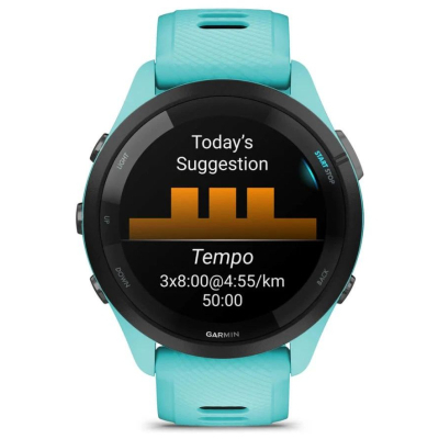 Smart часы Garmin Forerunner 265, Aqua, GPS (010-02810-12) фото №3