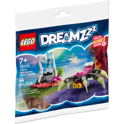 Конструктор Lego DREAMZzz Втеча Зет-Блоб і Бунчу від павука (30636)
