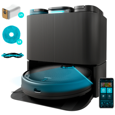 Пилосос робот Cecotec Conga 11090 Spin Revolution Home&Wash (CCTC-08105)