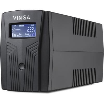 Джерело безперебійного живлення Vinga LCD 800VA plastic case (VPC-800P)