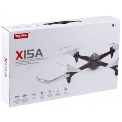 Радиоуправляемая игрушка Syma Квадрокоптер с 2.4 ГГц 29 см Black (X15A_black) фото №2