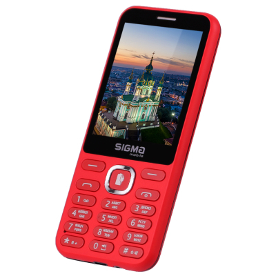 Смартфон Sigma X-style 31 Power Type-C Red (4827798855058) фото №3