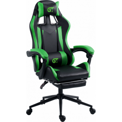 Геймерское кресло GT Racer X-2323 Black/Green