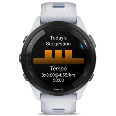 Смарт-годинник Garmin Forerunner 265 Whitestone (010-02810-11) фото №7