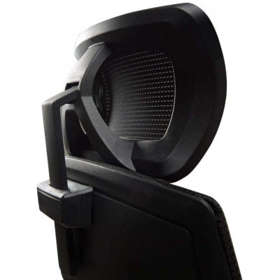 Офісне крісло GT Racer B-114H Black фото №10