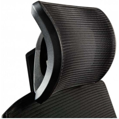 Офісне крісло GT Racer B-114H Black фото №12