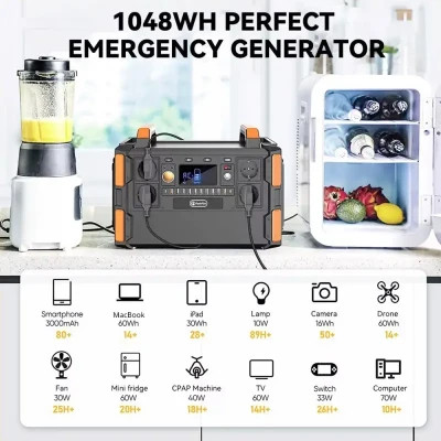 Портативна зарядна станція FlashFish F132, 1000W (F132) фото №5