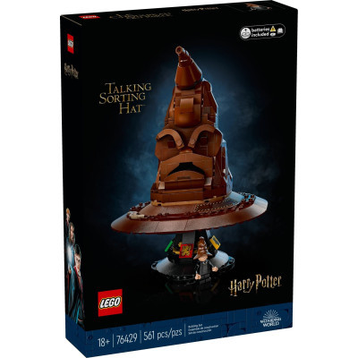 Конструктор Lego Harry Potter Балакучий сортувальний капелюх 561 деталь (76429)
