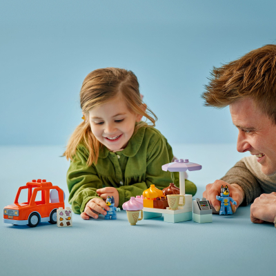 Конструктор Lego DUPLO Bluey Подорож із морозивом із Блуї (10458) фото №7