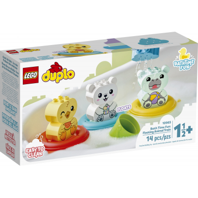 Конструктор Lego DUPLO My First Веселе купання: Поїзд, що плаває, з тваринами (10965)