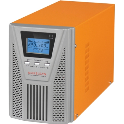 Источник бесперебойного питания Makelsan ONLINE MAKELSAN PowerPack Se-1kVA-LCD, (PowerPack Se-1kVA)