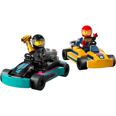 Конструктор Lego City Картинг і гонщики 99 деталей (60400) фото №2