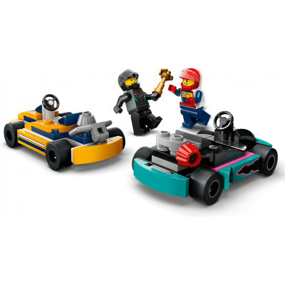 Конструктор Lego City Картинг і гонщики 99 деталей (60400) фото №4