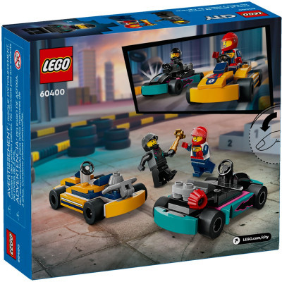 Конструктор Lego City Картинг і гонщики 99 деталей (60400) фото №6