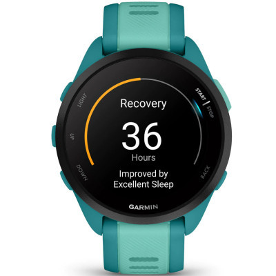 Смарт-годинник Garmin Forerunner 165 Music Turquoise/Aqua (010-02863-32) фото №2