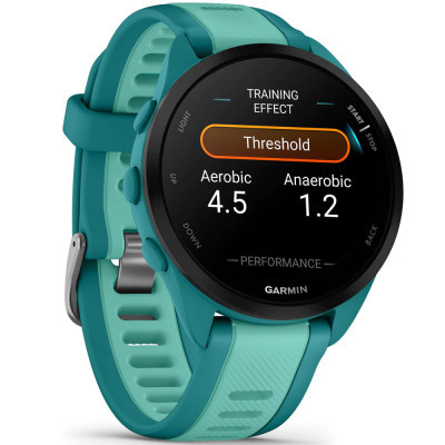 Смарт-годинник Garmin Forerunner 165 Music Turquoise/Aqua (010-02863-32) фото №3