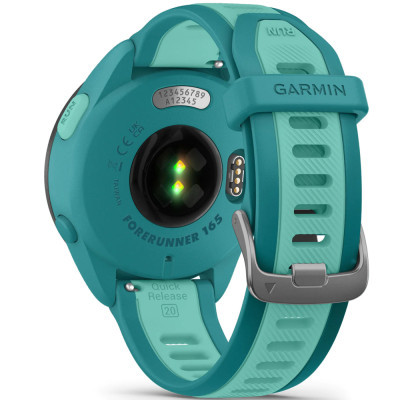 Смарт-годинник Garmin Forerunner 165 Music Turquoise/Aqua (010-02863-32) фото №6
