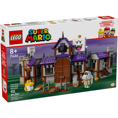 Конструктор Lego Super Mario Садиба з привидами Бу-короля (71436)