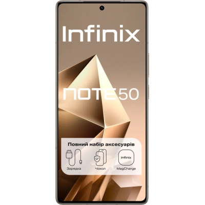 Смартфон Infinix Note 50 8/256Gb Titanium Grey (4894947066382) фото №2