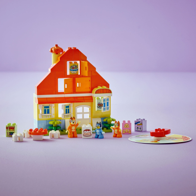 Конструктор Lego DUPLO Bluey Родинний дім Блуї із грою на запам'ятовування (10459) фото №11