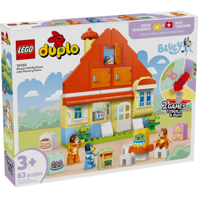 Конструктор Lego DUPLO Bluey Родинний дім Блуї із грою на запам'ятовування (10459) фото №6