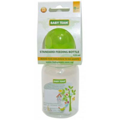 Пляшечка для годування Baby Team 125 мл (1400_салатовий)
