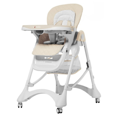 Стільчик для годування Carrello гойдалка Caramel CRL-9501/3 cream beige (153148)