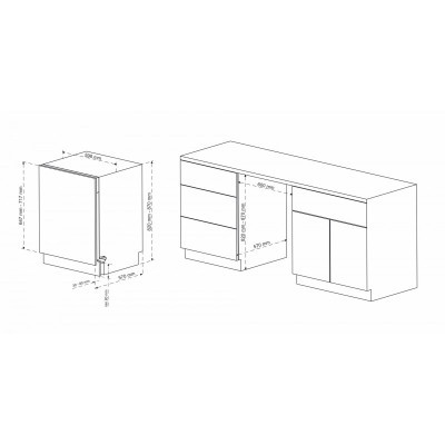 Посудомийна машина Eleyus DWB 60036 фото №12