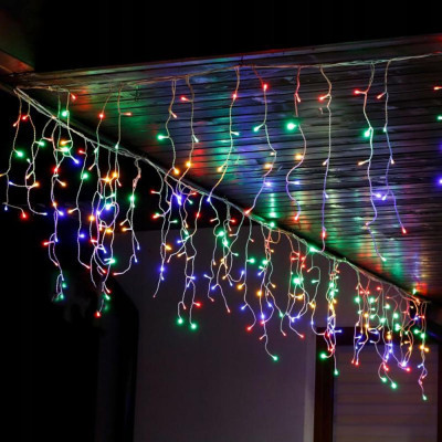 Гірлянда Colorway Бахрома 3мx0.6м 100Led IP20 цветная (CW-GF-100L36VMC) фото №4
