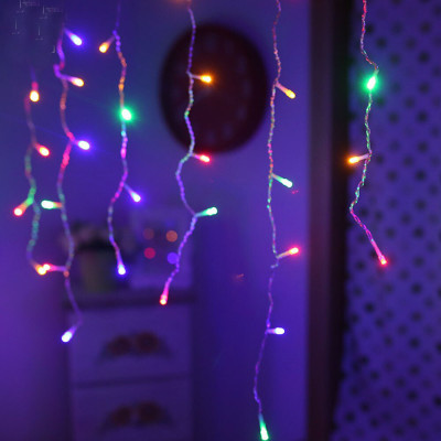 Гірлянда Colorway Бахрома 3мx0.6м 100Led IP20 цветная (CW-GF-100L36VMC) фото №8